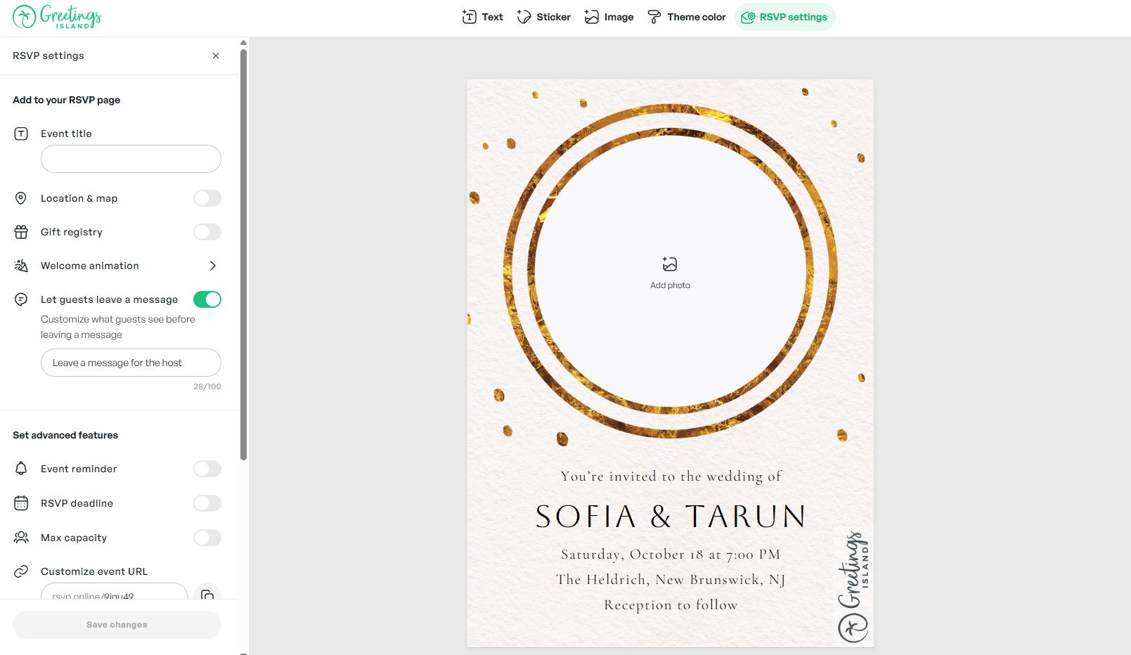 RSVP Management